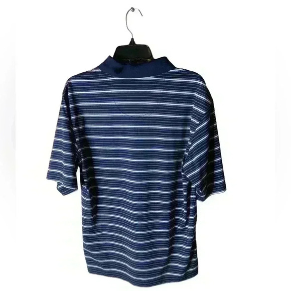 Lone Cypress Polo Shirt Men’s Size Medium Button Front Stripe Top - Picture 4 of 8